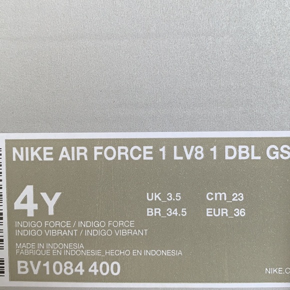NIKE AIR FORCE 1 LV8 1 DBL WMNS - Picture 15 of 15